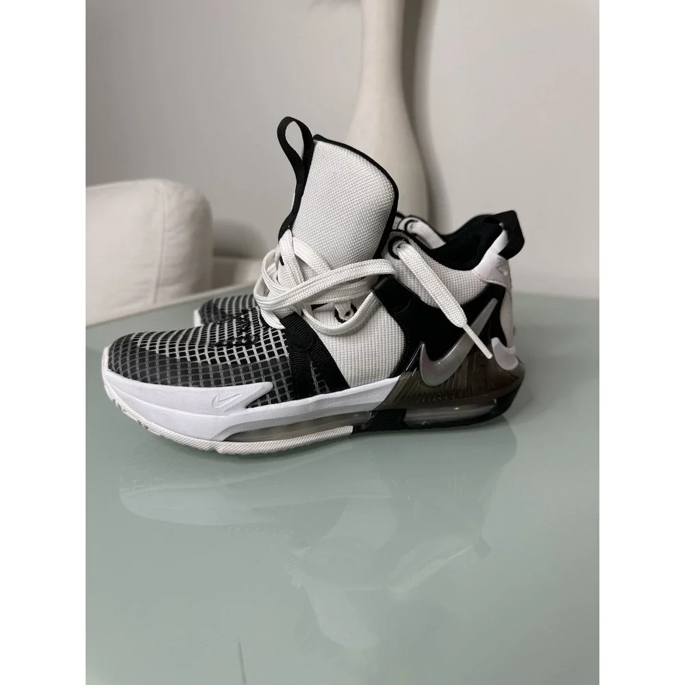 Nike LeBron Witness VII Basketball Shoes‎ Black White Sneakers Mens US 5Y